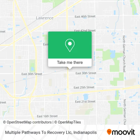 Multiple Pathways To Recovery Llc map