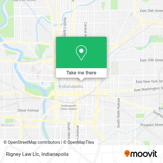 Rigney Law Llc map