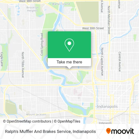 Ralph's Muffler And Brakes Service map