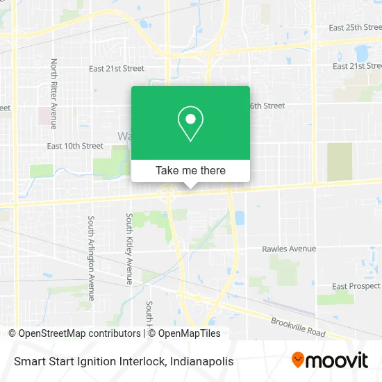 Smart Start Ignition Interlock map