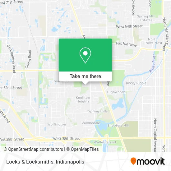 Locks & Locksmiths map