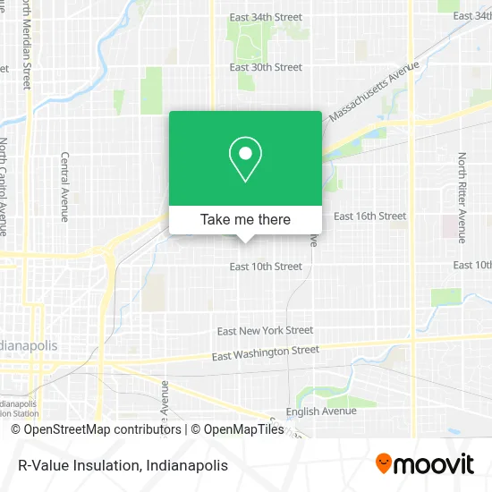 R-Value Insulation map