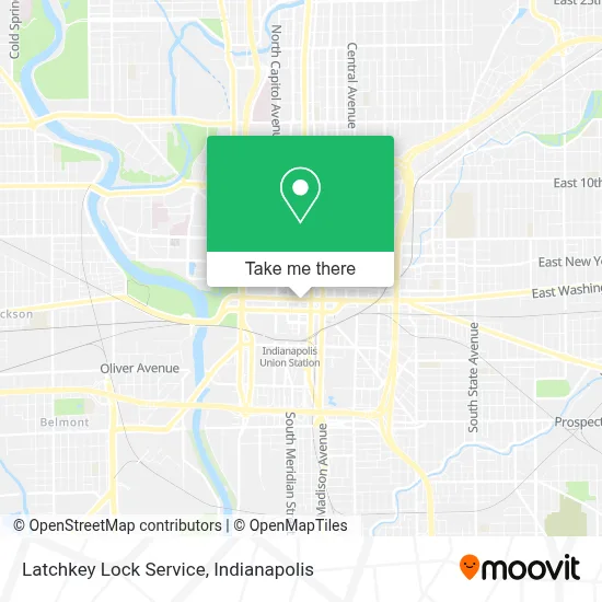 Latchkey Lock Service map