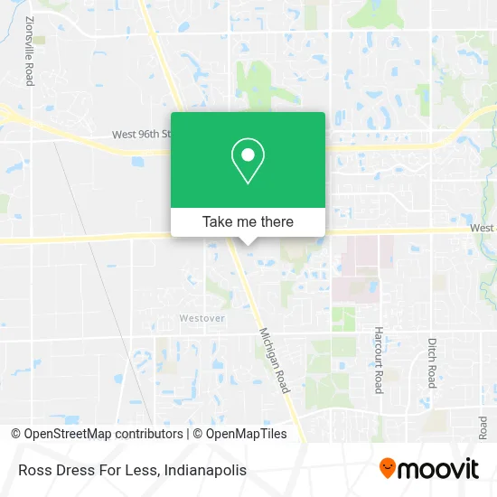 Ross Dress For Less map