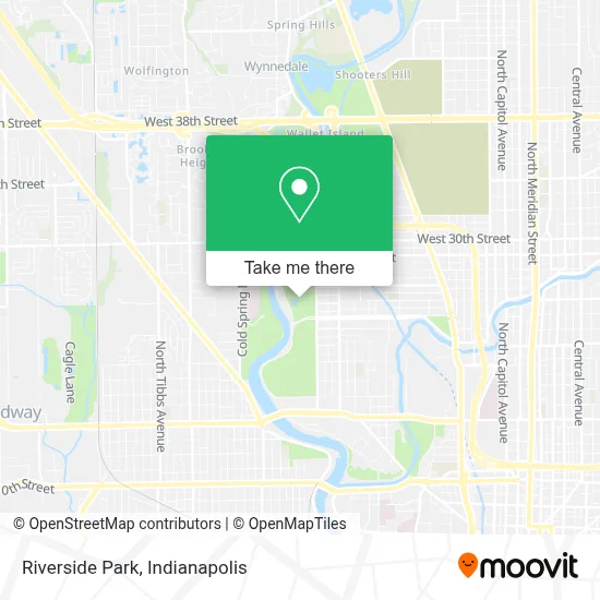 Riverside Park map