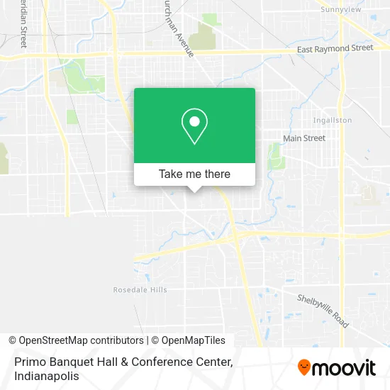 Primo Banquet Hall & Conference Center map