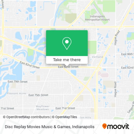 Disc Replay Movies Music & Games map