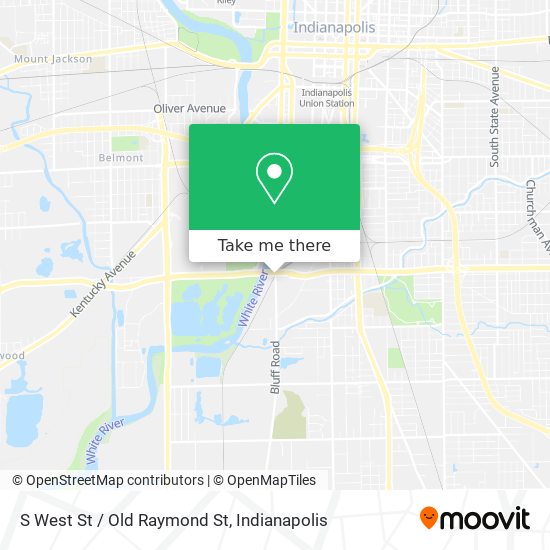 Mapa de S West St / Old Raymond St