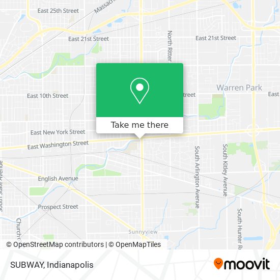Mapa de SUBWAY