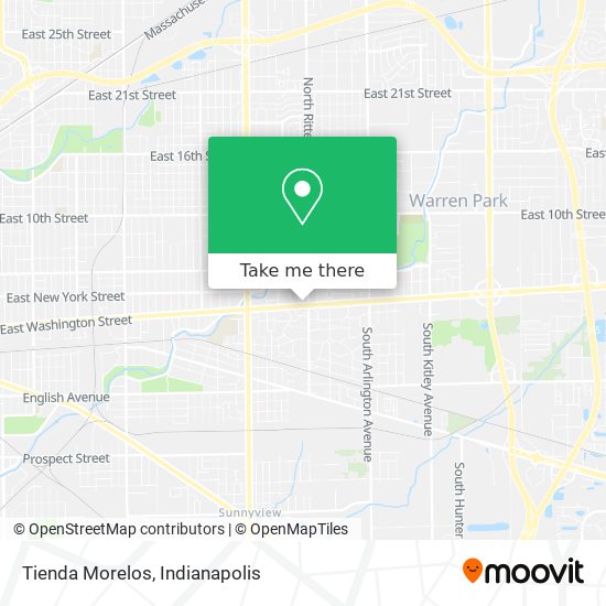 Mapa de Tienda Morelos