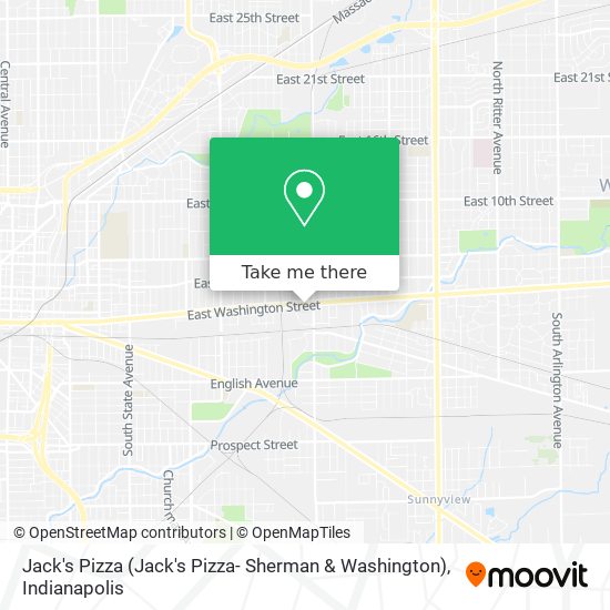 Jack's Pizza (Jack's Pizza- Sherman & Washington) map