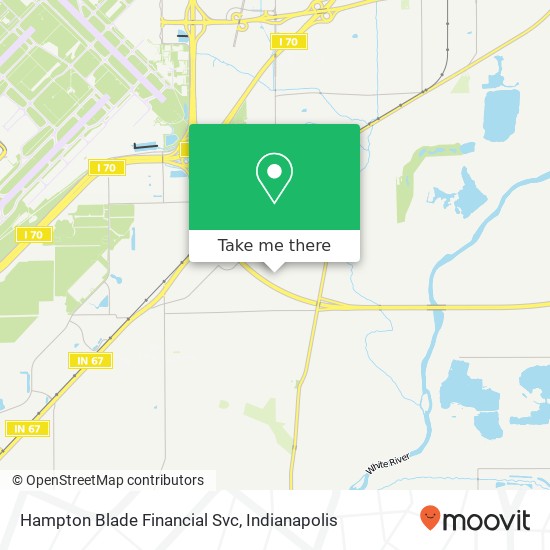 Hampton Blade Financial Svc map