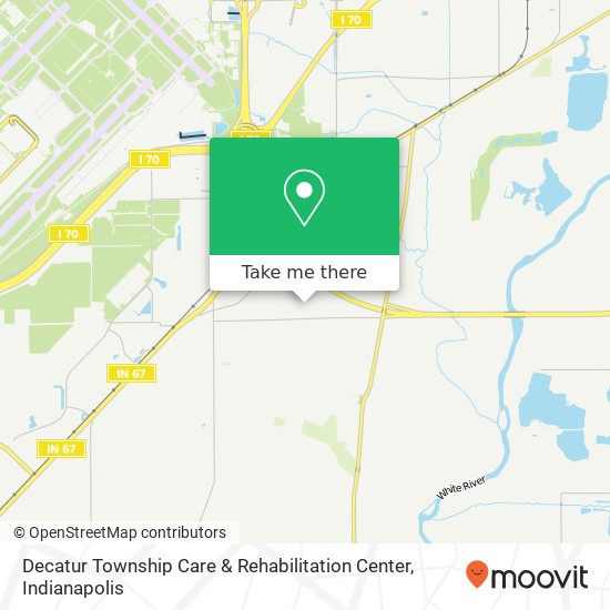 Decatur Township Care & Rehabilitation Center map