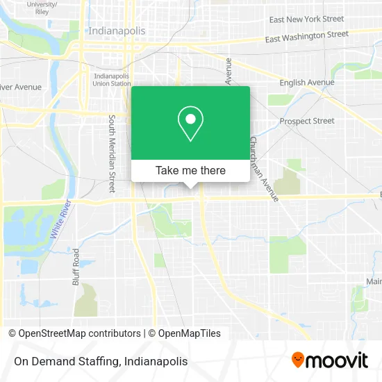 On Demand Staffing map