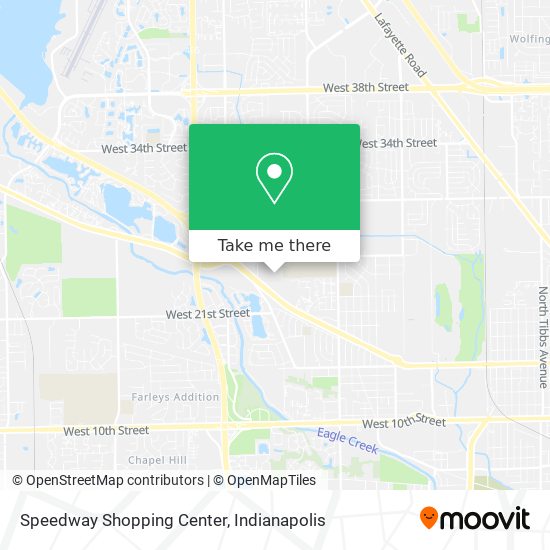 Mapa de Speedway Shopping Center