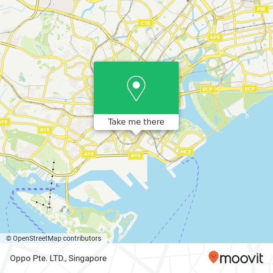 Oppo Pte. LTD. map