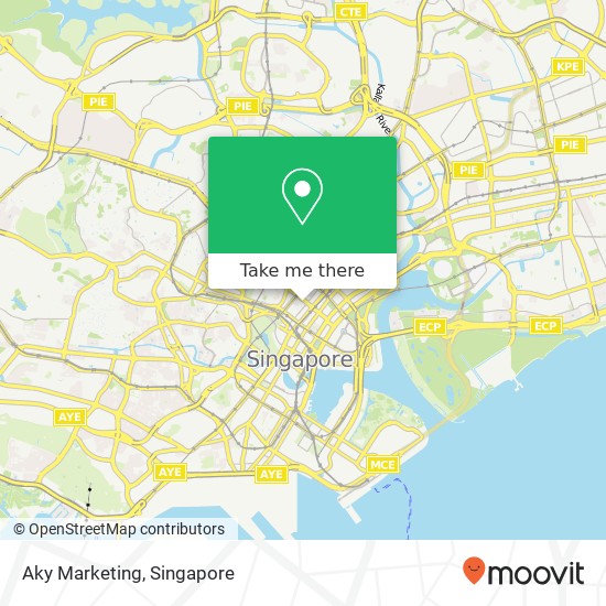 Aky Marketing map