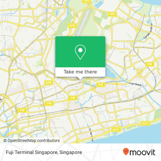 Fuji Terminal Singapore map