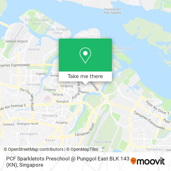 PCF Sparkletots Preschool @ Punggol East BLK 143 (KN) map