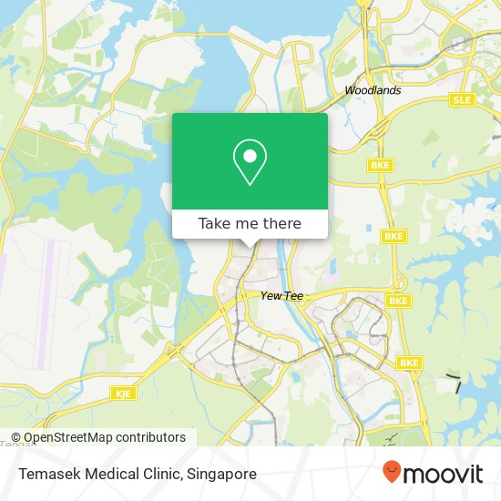 Temasek Medical Clinic地图