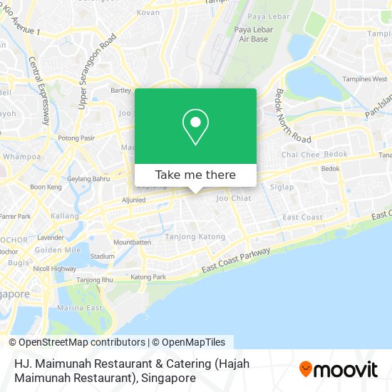 HJ. Maimunah Restaurant & Catering (Hajah Maimunah Restaurant) map