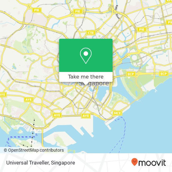Universal Traveller地图