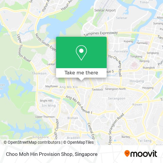 Choo Moh Hin Provision Shop map
