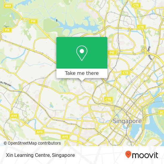 Xin Learning Centre map