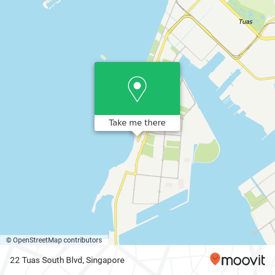 22 Tuas South Blvd map