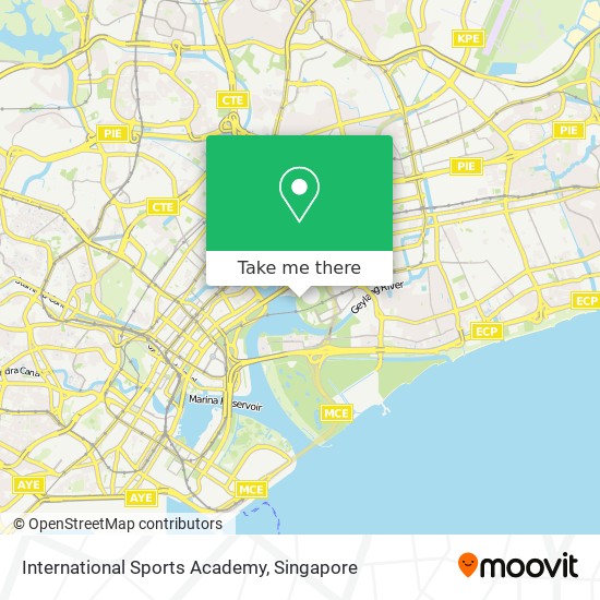 International Sports Academy map