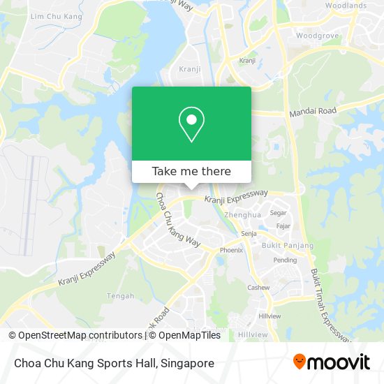 Choa Chu Kang Sports Hall map