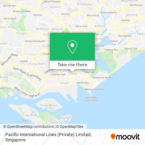 Pacific International Lines (Private) Limited map