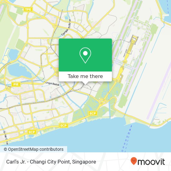 Carl's Jr. - Changi City Point map