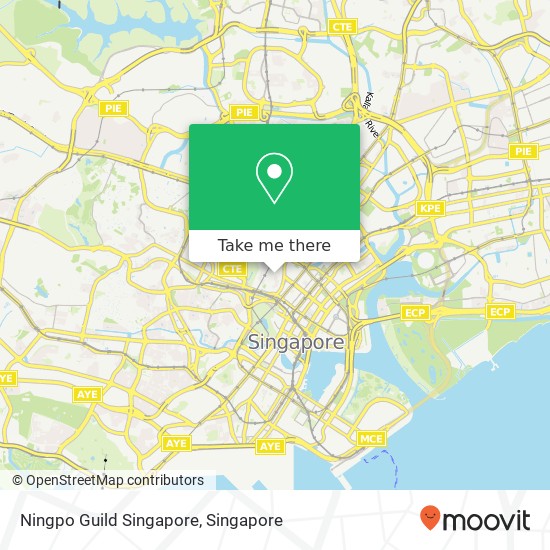 Ningpo Guild Singapore map