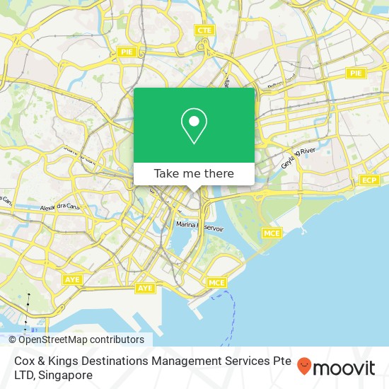 Cox & Kings Destinations Management Services Pte LTD地图