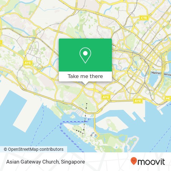 Asian Gateway Church map