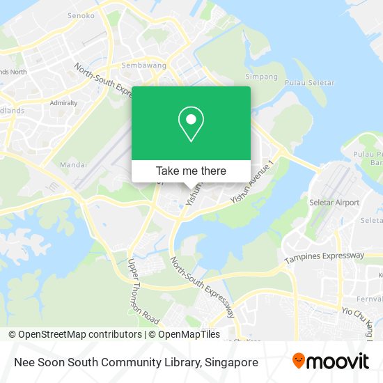 Nee Soon South Community Library map
