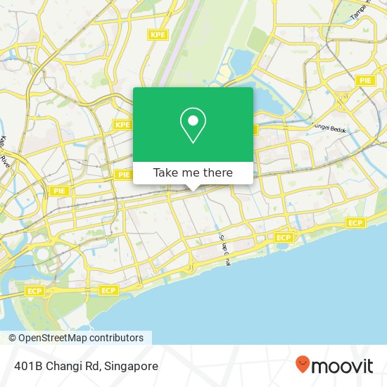 401B Changi Rd map