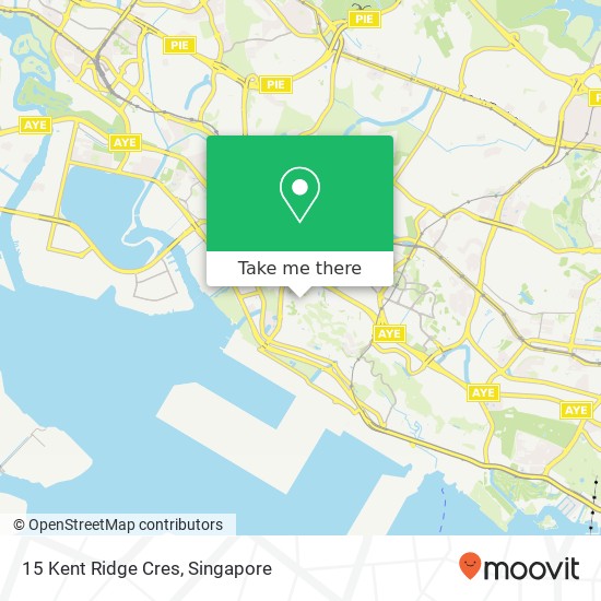 15 Kent Ridge Cres地图