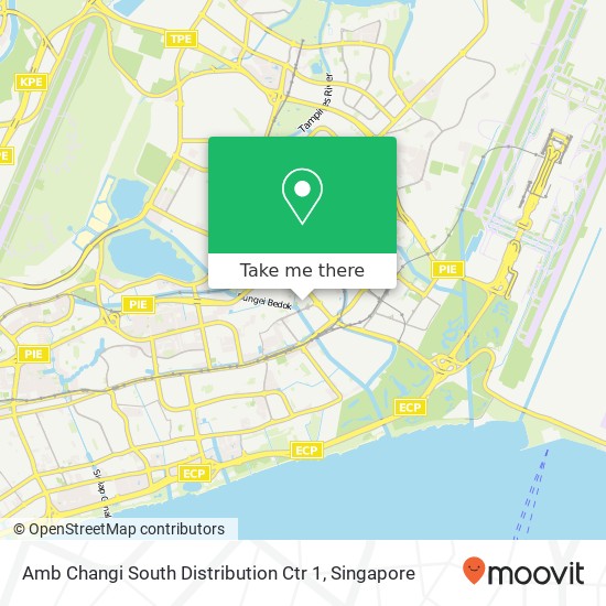 Amb Changi South Distribution Ctr 1 map