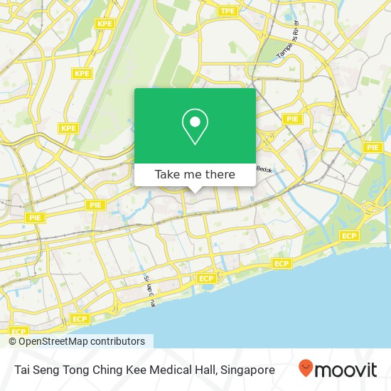 Tai Seng Tong Ching Kee Medical Hall map