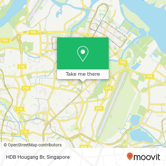 HDB Hougang Br map