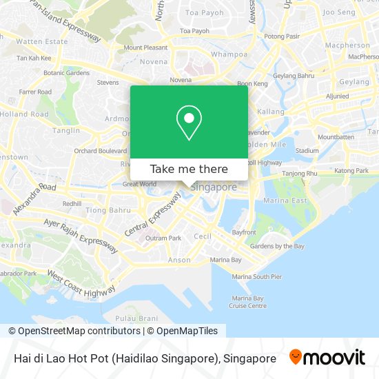 Hai di Lao Hot Pot (Haidilao Singapore) map