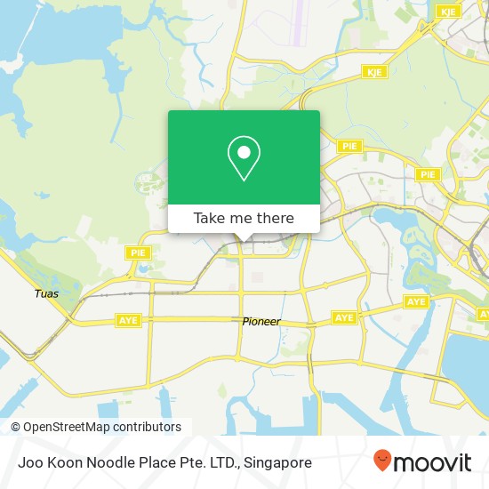 Joo Koon Noodle Place Pte. LTD. map