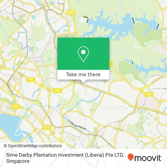 Sime Darby Plantation Investment (Liberia) Pte LTD map