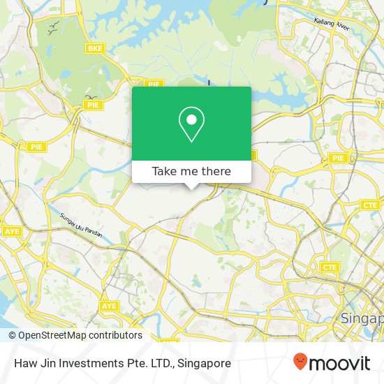 Haw Jin Investments Pte. LTD. map