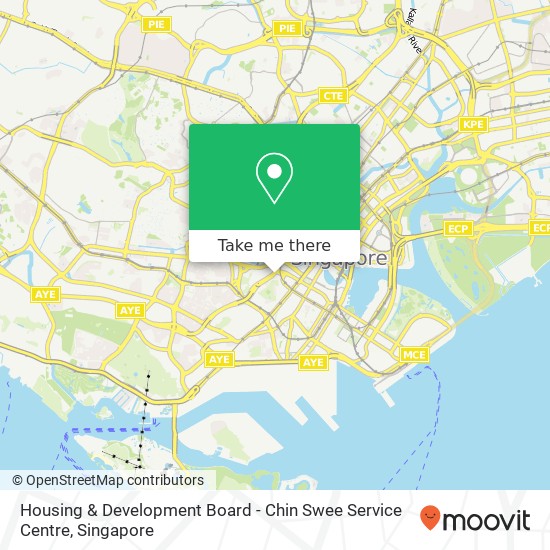 Housing & Development Board - Chin Swee Service Centre map