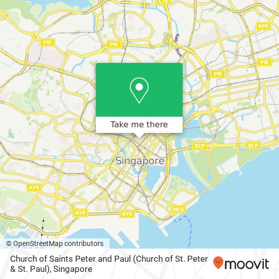 Church of Saints Peter and Paul (Church of St. Peter & St. Paul) map