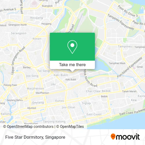 Five Star Dormitory map