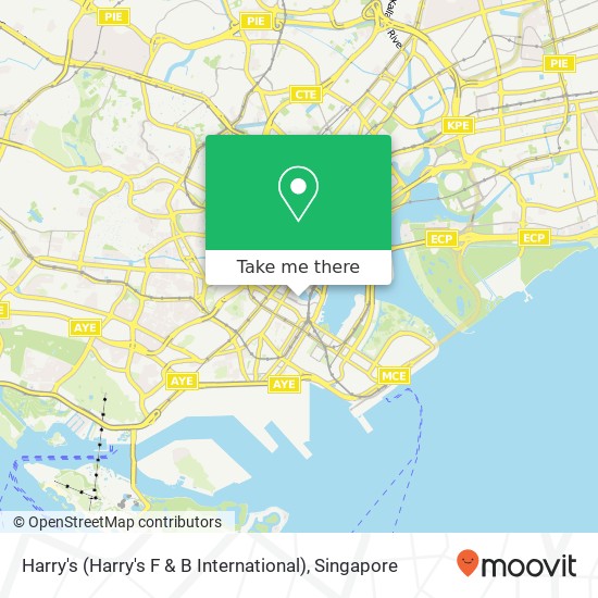 Harry's (Harry's F & B International) map